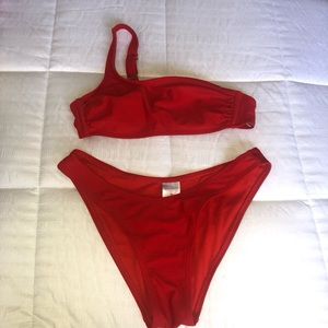 Red bikini (Top + bottom)